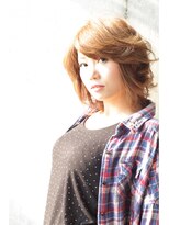 アーク シエル(Ark Ciel)&nbsp;ニュアンスパーマツヤ髪大人可愛いレイヤーショートブリーチ