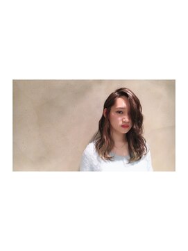 マッシュ 天王寺あべの(MASHU) ゆるふわロング 外人カラー アッシュグレーカラー