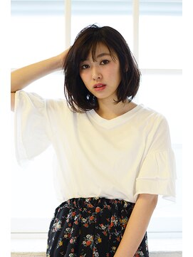 アース 前橋店(HAIR&MAKE EARTH) ナチュラル可愛いボブスタイル