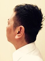ループヘアーデザイン 谷塚店(ROOP Hair Design) 漢の刈り上げ(アップバングスタイル)