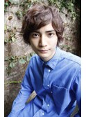 サイドパートショート・フェザーマッシュ・ソフトツーブロック