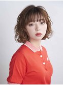 毛先華やか★パーマボブ