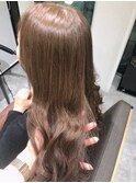ブリーチなし可愛いミルキーベージュ!