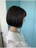 ツヤツヤ黒髪ボブ