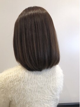 ロンド レグリーズ 立川(Lond leglise) 髪質改善/大人ボブ/内巻き/ショコラベージュ【深味信也】