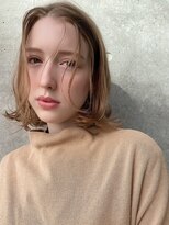 ユアーズヘア 新宿WEST(youres hair) ナチュラルストレート☆切りっぱなし外ハネボブ