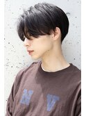 横顔イケメンを作る 低めカリアゲのセンターパート 塩顔イケメン