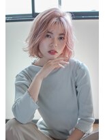 コットン 平塚店(Cotton)&nbsp;【cotton平塚】ピンクベージュ/ダブルカラー/ハイトーン