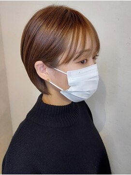 ルチカ(Luccica) 【Luccica】こなれハイトーン/ボブショート