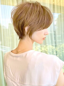 マグ ギンザ(mag ginza) ひし形ショート/ノームコア/シークレットハイライト/柴