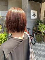 アンテシニヨン(Un the Shiniyon)&nbsp;ぷつんとボブ☆暖色系カラー