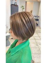 ニコア 千葉(nicoa)&nbsp;丸みショート/ショートヘア/襟足/ショートボブ/外国人風