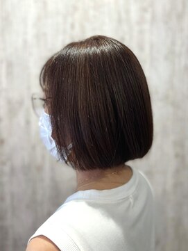 テトテ 門戸厄神店(tetote) 【tetote門戸厄神店スタイル】艶ストレートボブ