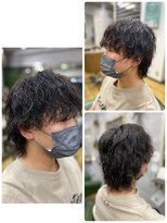 アッベリーレ(A'bbellire) マッシュウルフスパイラルパーマ！
