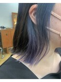 ネイビー×パープル