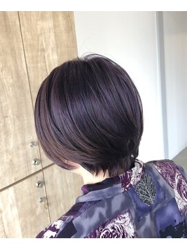 サロン 名和店(SALON) ダークパープル×ショート