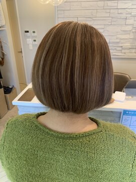 リシャール(R’E CHALE) ボブ×ハイライト