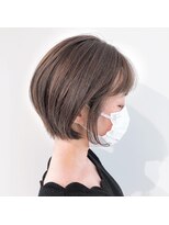 リンダバイネオリーブ 白楽店(Linda by neolive) 柔らかいベージュのショート・似合わせカット・メルティカラー