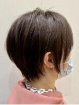 ハルキ ミナト ジャパン オオサカ(HARUKI MINATO japan OSAKA)&nbsp;愛されショートボブ艶髪くびレイヤーエモージュピンクベージュ