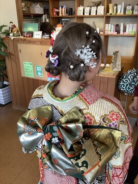 美容室サティ 成人式