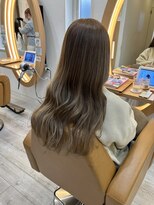 アドラーブル けやき通り店(adorable)&nbsp;10代20代★大人かわいいダブルカラーブリーチミルクティーカラー