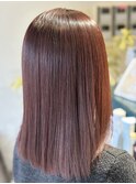 ☆ピンクブラウン/ラベンダーベージュ/髪質改善カラー☆