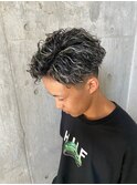 ツイストスパイラル×ホワイトメッシュ