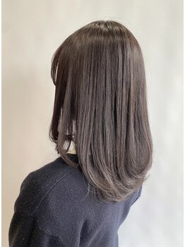 ヘア イノウエ HAIR INOUEの写真/【駅チカ／都心アクセス◎】ダメージレスにこだわり艶髪を叶えるイルミナカラーで、透明感のある髪に♪