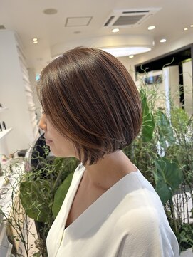 ギンザ ル グラン(JEAN CLAUDE BIGUINE GINZA Le Grand) ボブ×ナチュラルバレイヤージュ