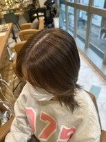 ロンド パルティール 大宮(Lond partir)&nbsp;前髪カタログアンブレラカラーこなれミディウェーブパーマ大宮