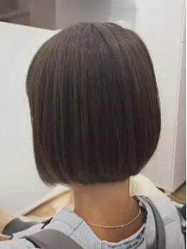 ポレポレ(pore pore)の写真/骨格や髪質を見極めた小顔魅せカットが得意！再現性が高くセットしやすいスタイルで忙しい朝も時短で可愛く