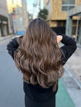 ジルブラン 横浜関内(JIL BLAN) ハイライトバレイヤージュダブルカラーケアプリーチ30代40代