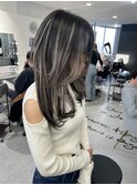 縮毛矯正髪質改善ハイライトレイヤーカット枚方美容室エクステ