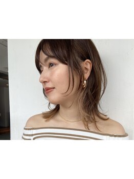 [カット+カラー+トリートメント \13500~]束感×質感×レイヤーで、豊富なデザインを提供！[代官山/中目黒]