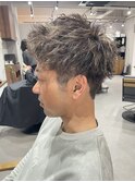 特殊パーマハイライトスタイル