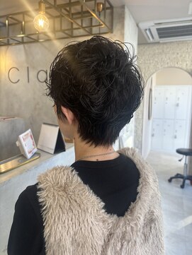 クレールバイケンジ(Claire by KENJE) くびれショート＋くせ毛風パーマ