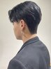 【リピートメンズ用】韓国風ダウンパーマ＋カット￥6500(通いやすい価格♪）