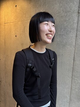 カシ 中目黒(CASI) ミニボブ/黒髪ボブ/ボブ/ショートボブ