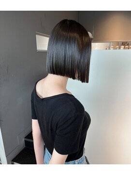 ヘアーエスクールシーユー 枚方T-SITE店(hair S.COEUR×Cu) 枚方ボブ