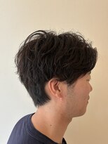 ニコラ(NICOLA) センターパート×スパイラルパーマ