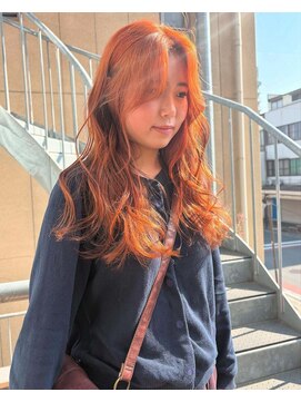 エムサロン 高崎あら町テラス店(emusalon) [mayuki] orange 暖色も人気です＾＾