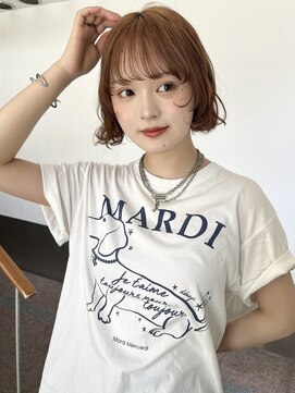 トリッカ 銀座(tricca) ボブパーマ/ニュアンスパーマ/ボブレイヤー/外はねボブ