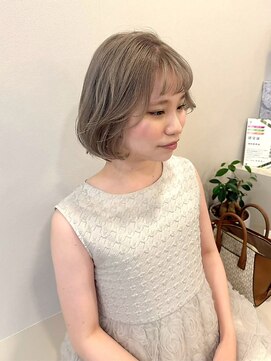エトレ(etore) 透明感セピアベージュ/ショートボブ/レイヤーカット