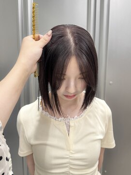 ソア(soa) ピンクラベンダー/秋カラー/枚方美容室/大阪美容室