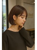 サードバイローラン(THiRD by ROULAND) 暗めカラーフェイスフレーミンググランマッシュ