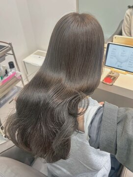 ライズ ネックス ザ サロン 渋谷(LIZE nex the salon) オリーブグレージュ［＃渋谷駅＃韓国＃髪質改善］