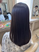 ラディシュ さがみ野(RADISH)&nbsp;髪質改善透明感冬カラー×美髪レイヤーカット◎小顔20代30代