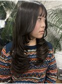 レイヤーカット/髪質改善カラー