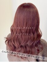 サラジュ 仁川店(SARAJU) 【ダブルカラー特化】今田担当 ブリーチなし×レッドブラウン