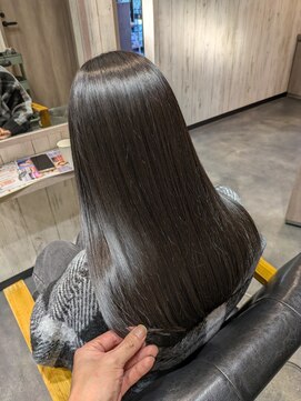 髪質改善ストレート